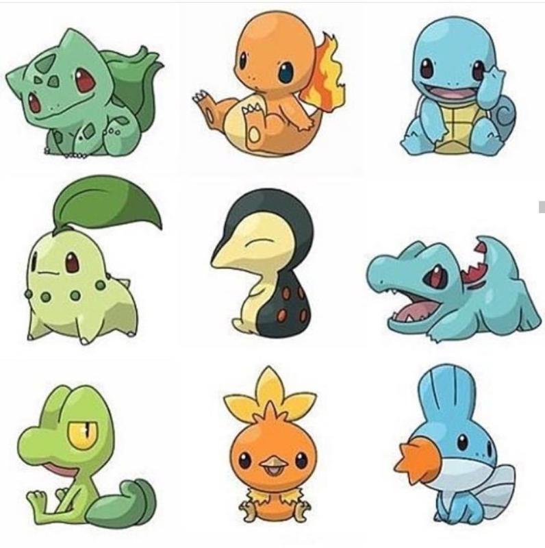Значки покемонов