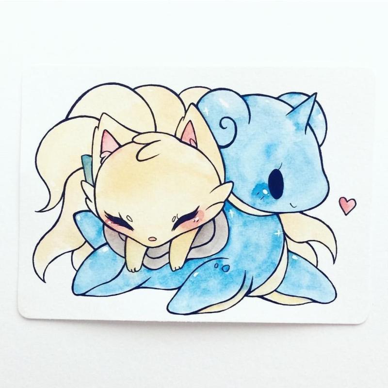 Милые рисуночки покемонов