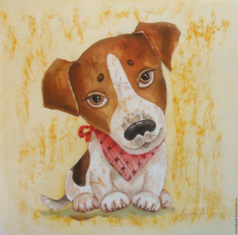 Собака рисунок