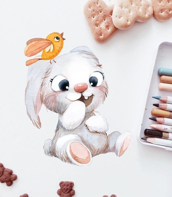 Светлана Яницкая иллюстрации зайчик