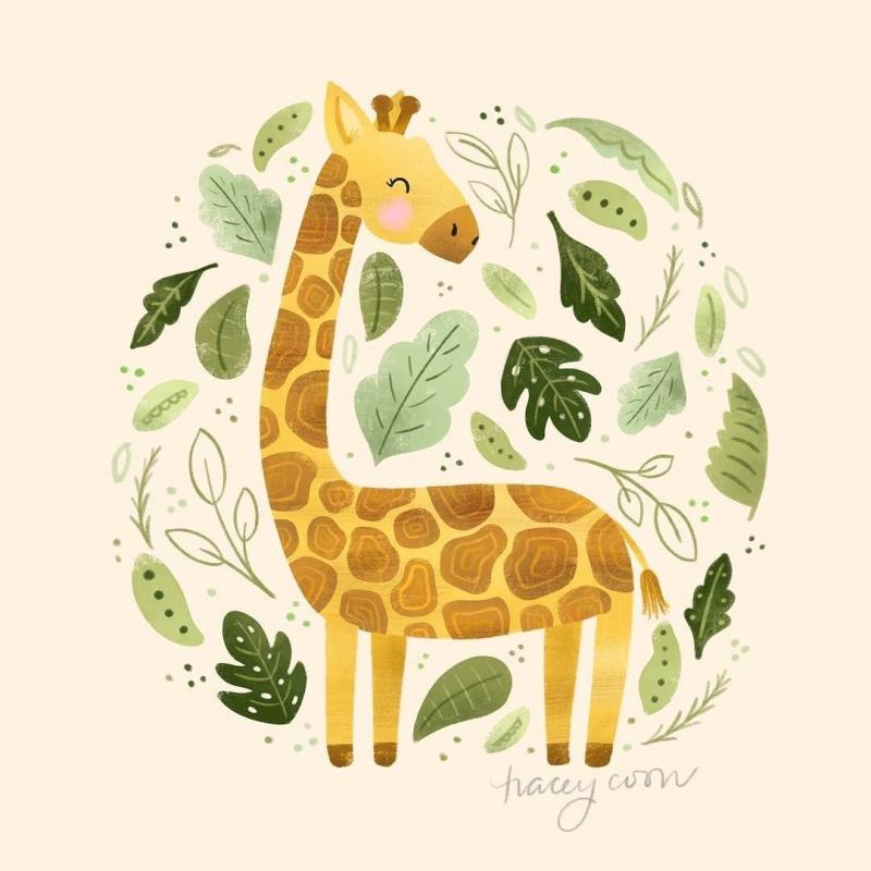 Стилизованные детские животные