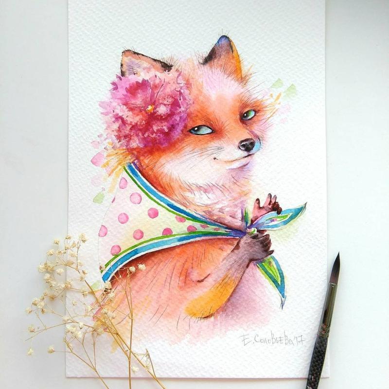 Соловьева Евгения художница акварелист