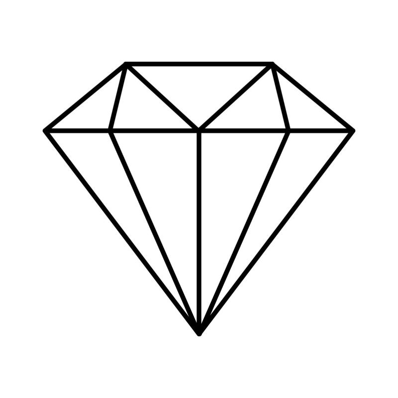 Рисунок алмаза карандашом77