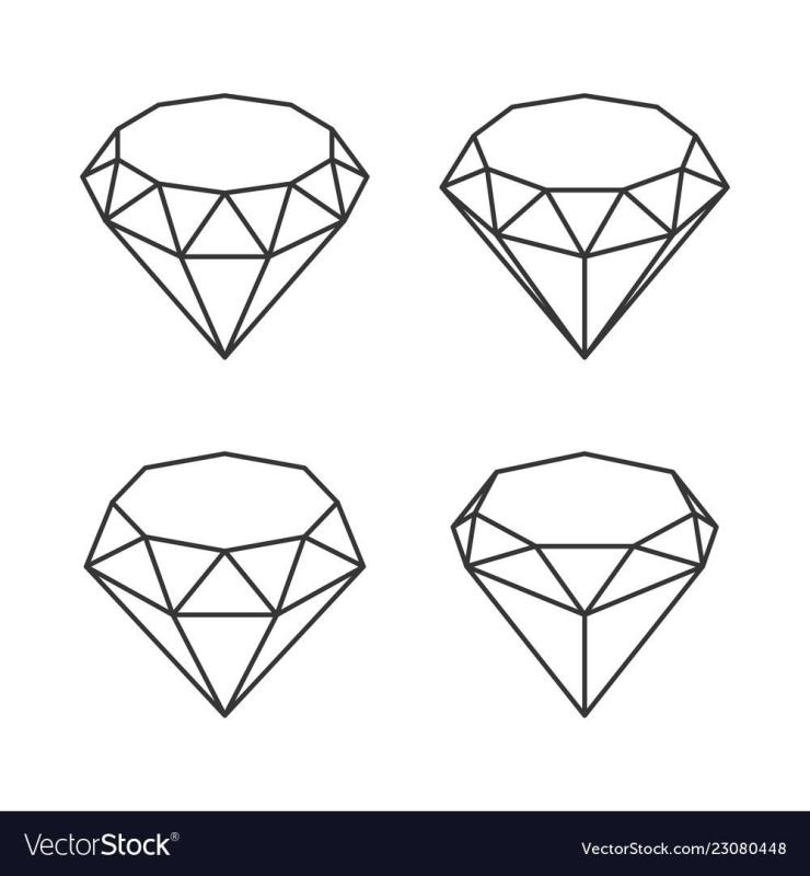 Бриллиант нарисованный