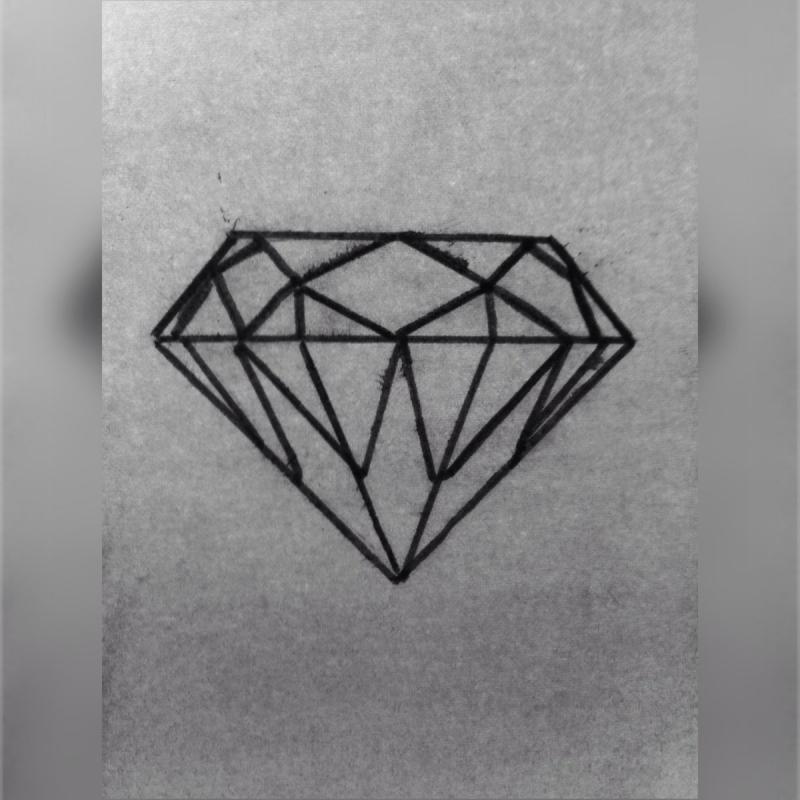 Раскраска Кристалл