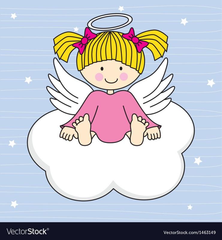 Ангелочек на облачке