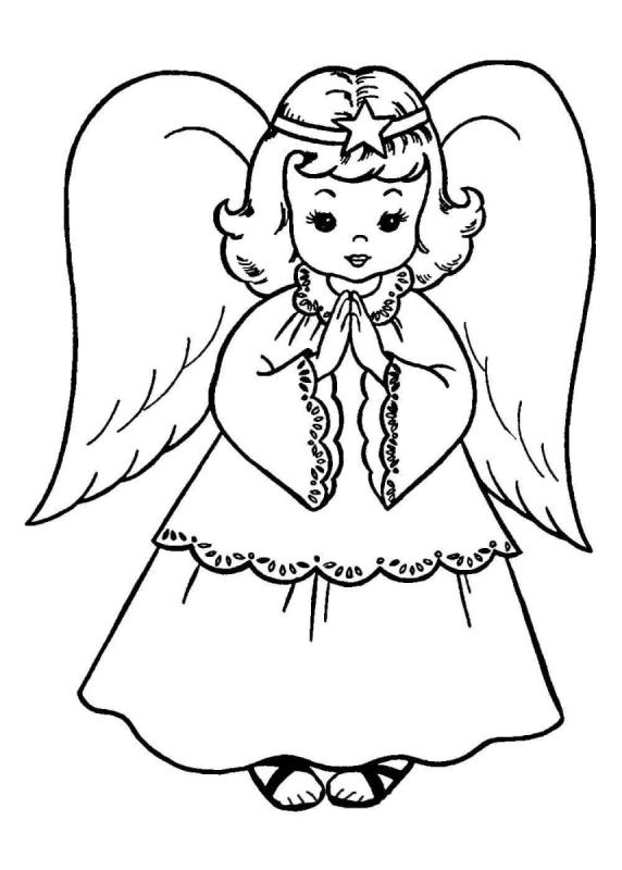 Рождественские раскраски