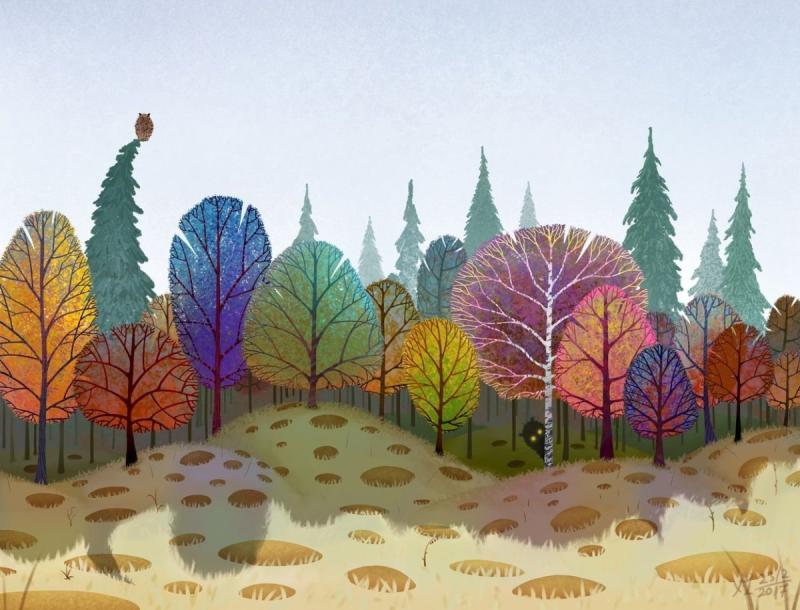 Минимализм рисование