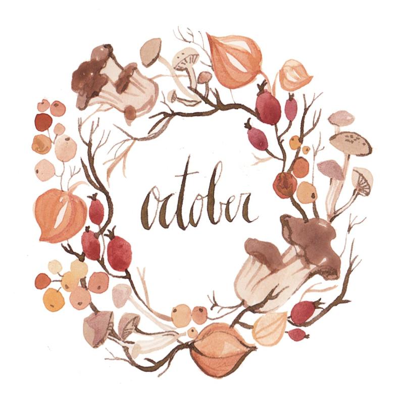 Пейзаж в круге