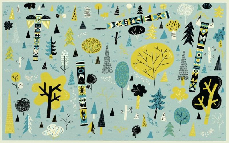 Скетч пейзаж