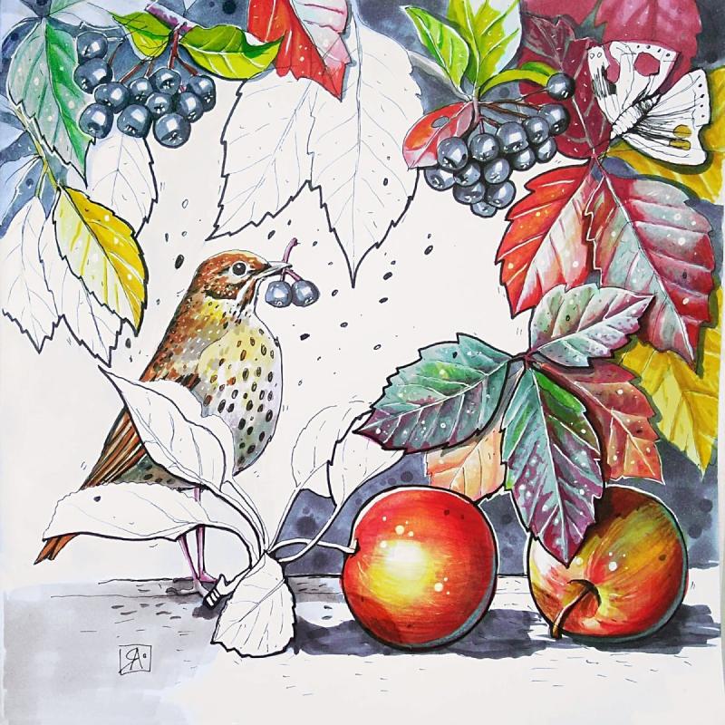 Рисование дары осени