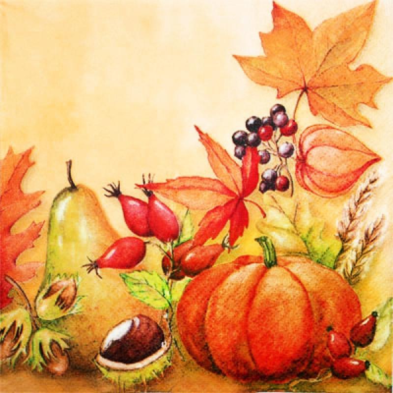 Натюрморт осенний урожай