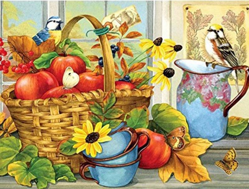 Дары осени надпись