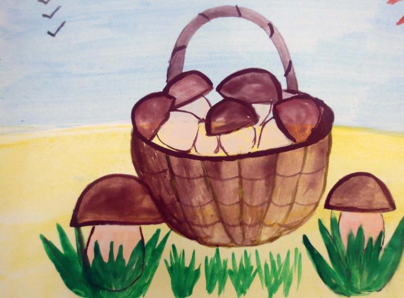 Рисование дары осени