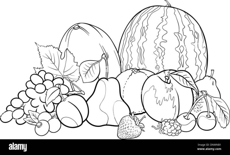 Осень раскраска для детей