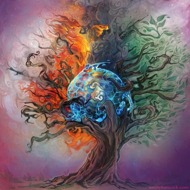 Сказочное дерево