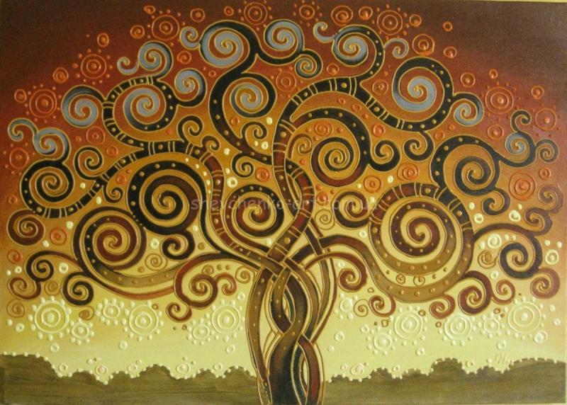 Стилизованное дерево жизни