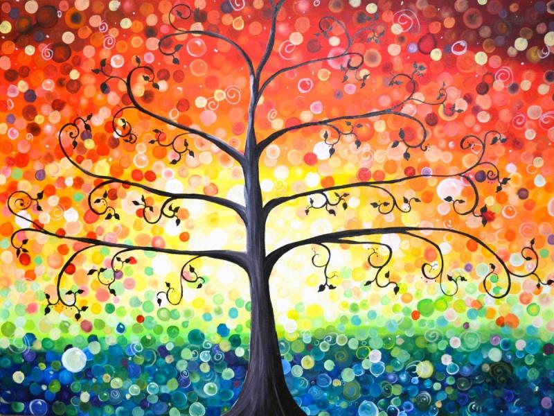 Волшебное дерево картина