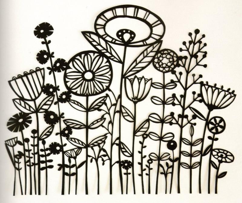 Растения линиями