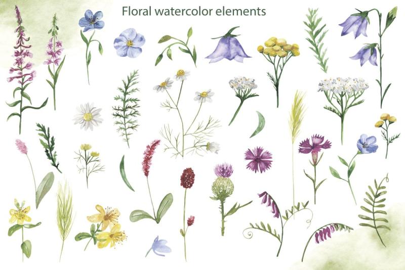 Эскиз травы в зиплоке