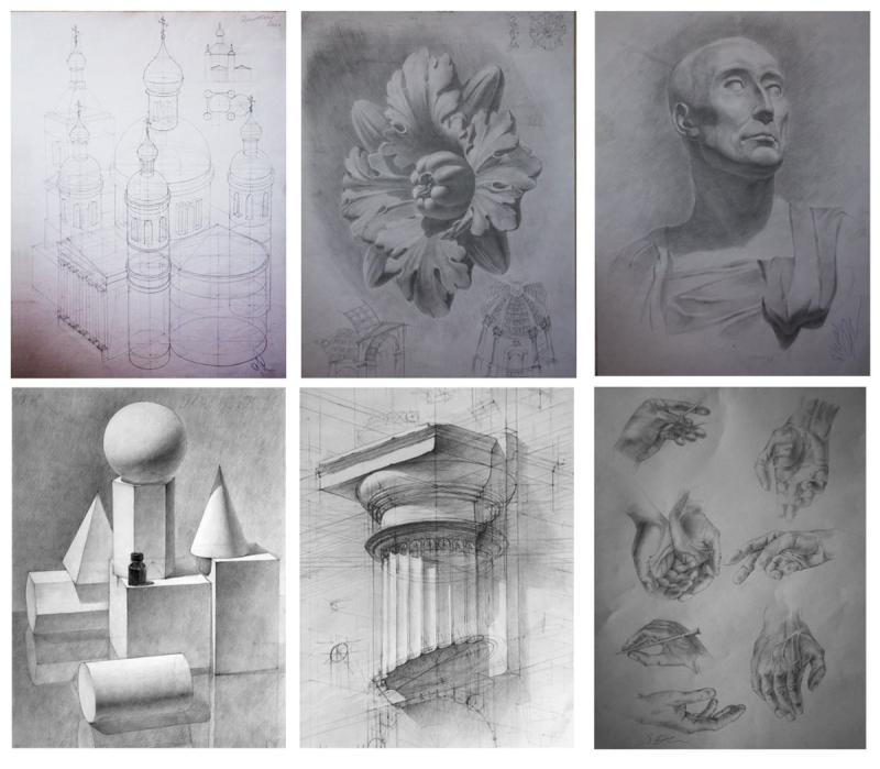 Академический рисунок уроки