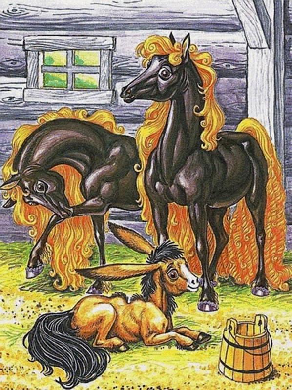 Ершов конек горбунок Милашевский