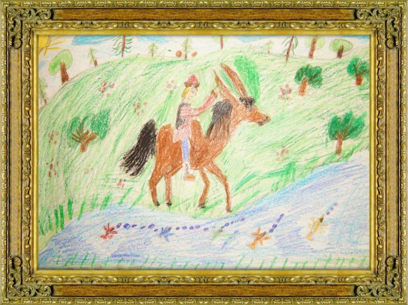 Раскраска к сказке конек горбунок