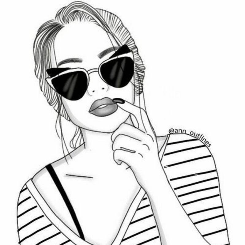 Крутые раскраски для девочек