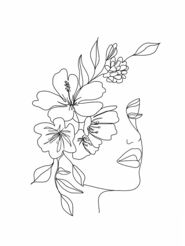 Красивые контуры для рисунков