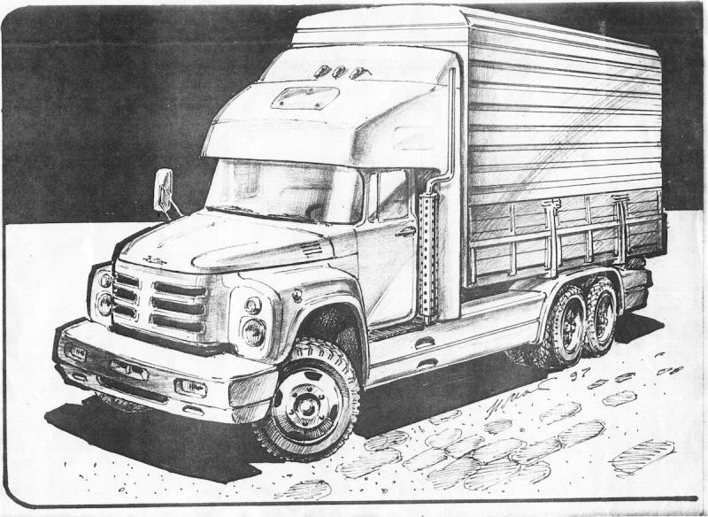 ЗИЛ-133г1 чертеж