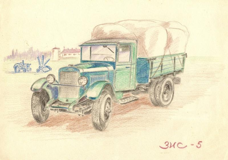 Запорожец ЗАЗ-968 М рисунок