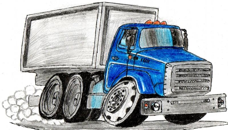 ЗИЛ рисунок