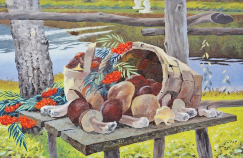 Август Ланин живопись