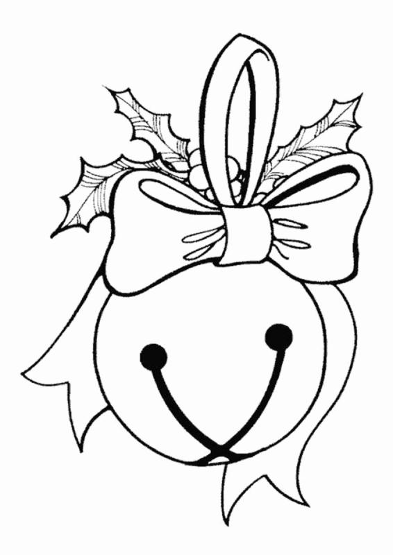 Новогодние украшения раскраска