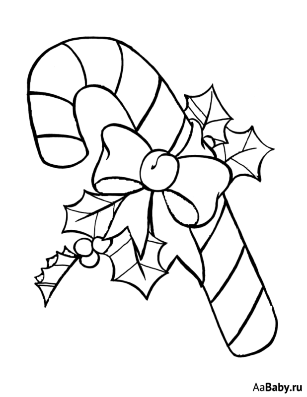 Нарисовать елку с подарками