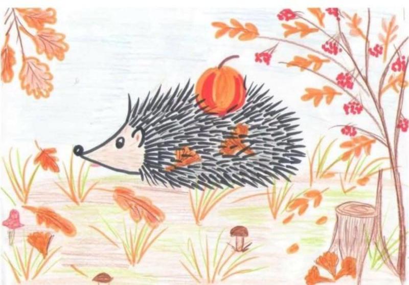 Осенние рисунки