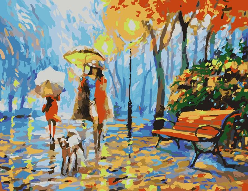 Техника рисования гуашью для детей