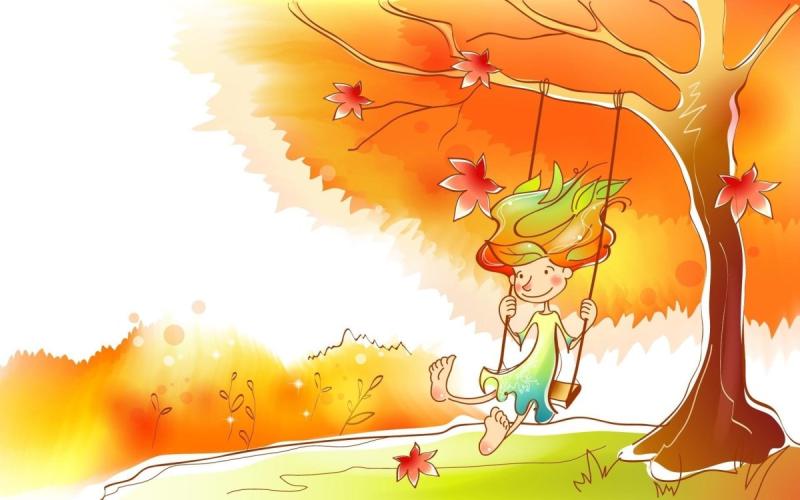 Осень анимация