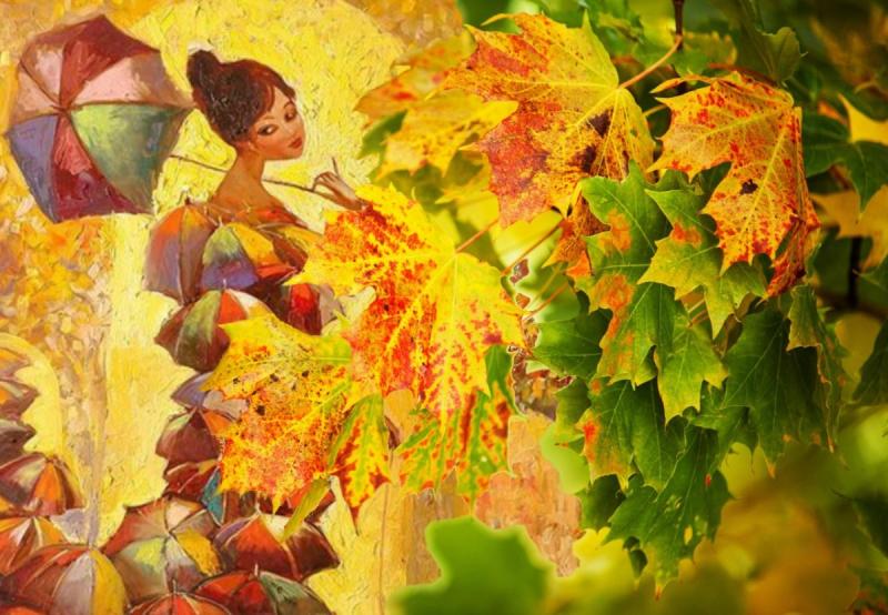 Осенние рисунки