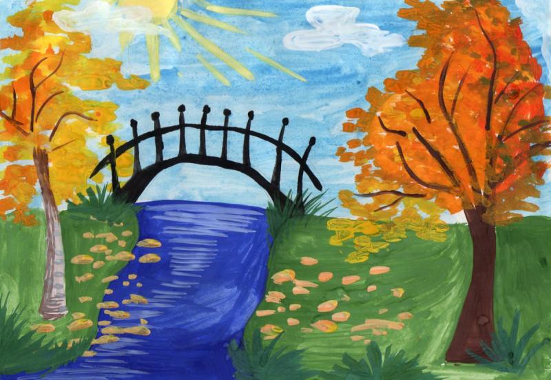 Идеи для рисунков осень