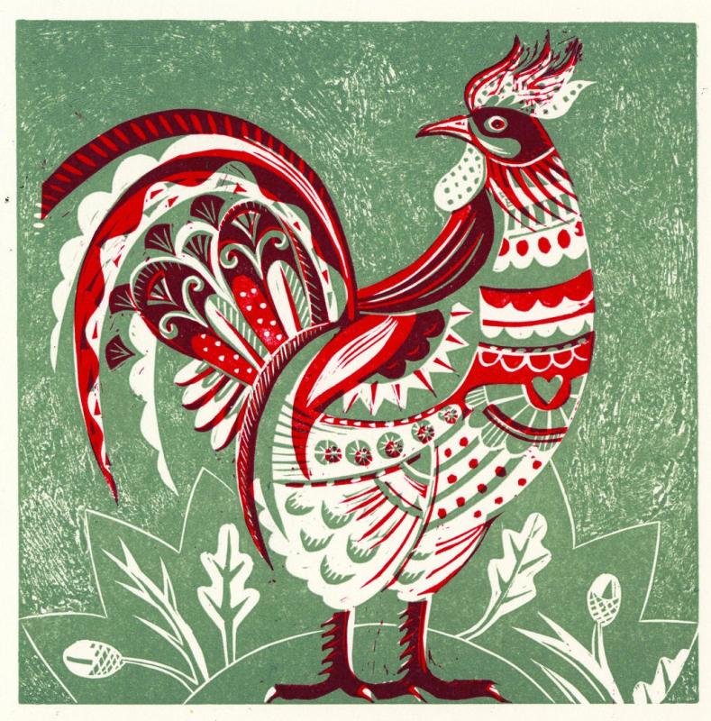 Петушок для декупажа