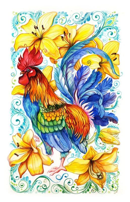 Французский петух символ