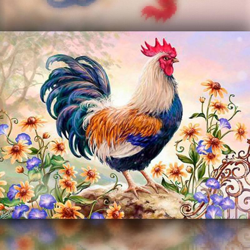 Петухи для декупажа