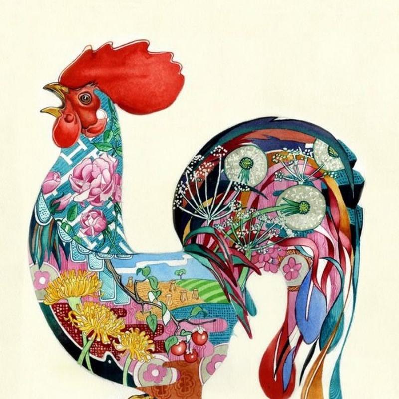 Портрет петуха