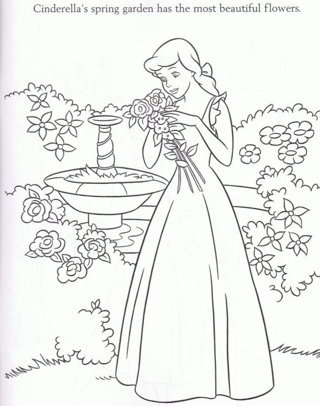 Беллепринцесса Дисней раскраска