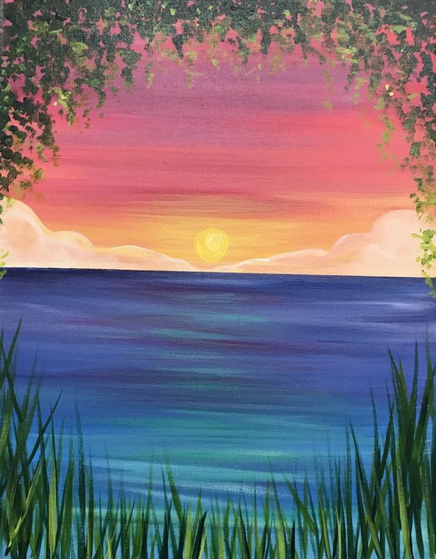 Картина Восход солнца