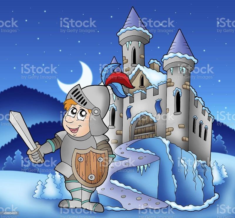 Общага крепость клипарт