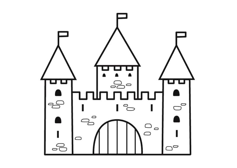 Чертеж крепости