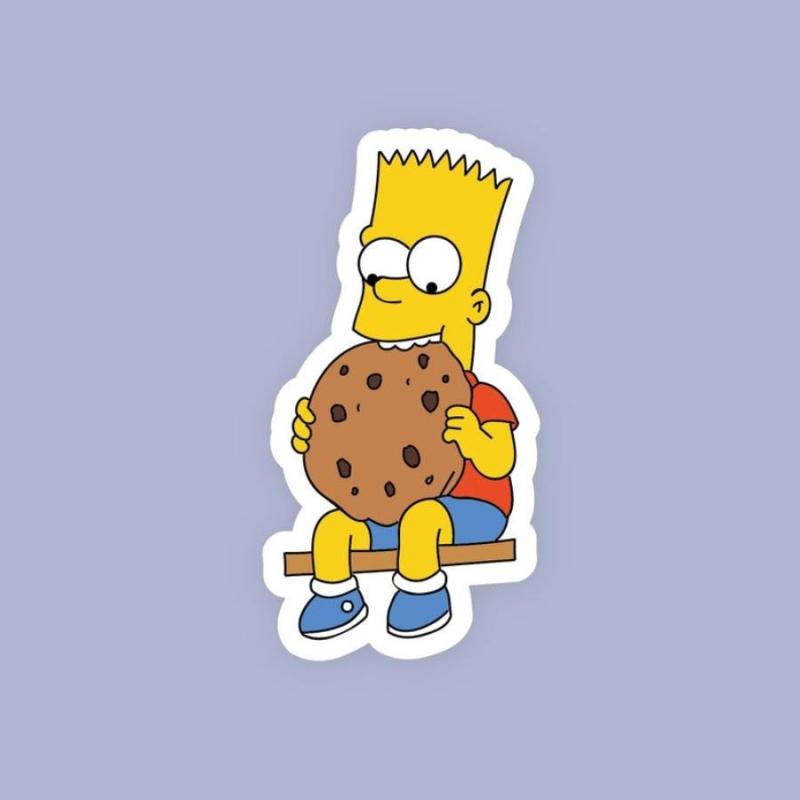 Стикеры симпсоны