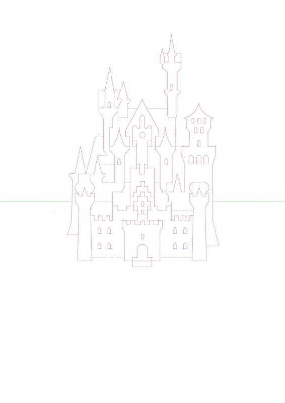 Замок снежной королевы раскраска для детей